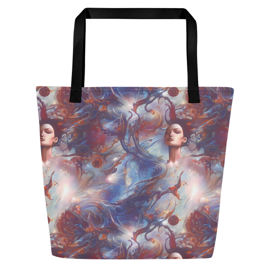 Large Tote Bag w/ Pocket - Dreamweaver