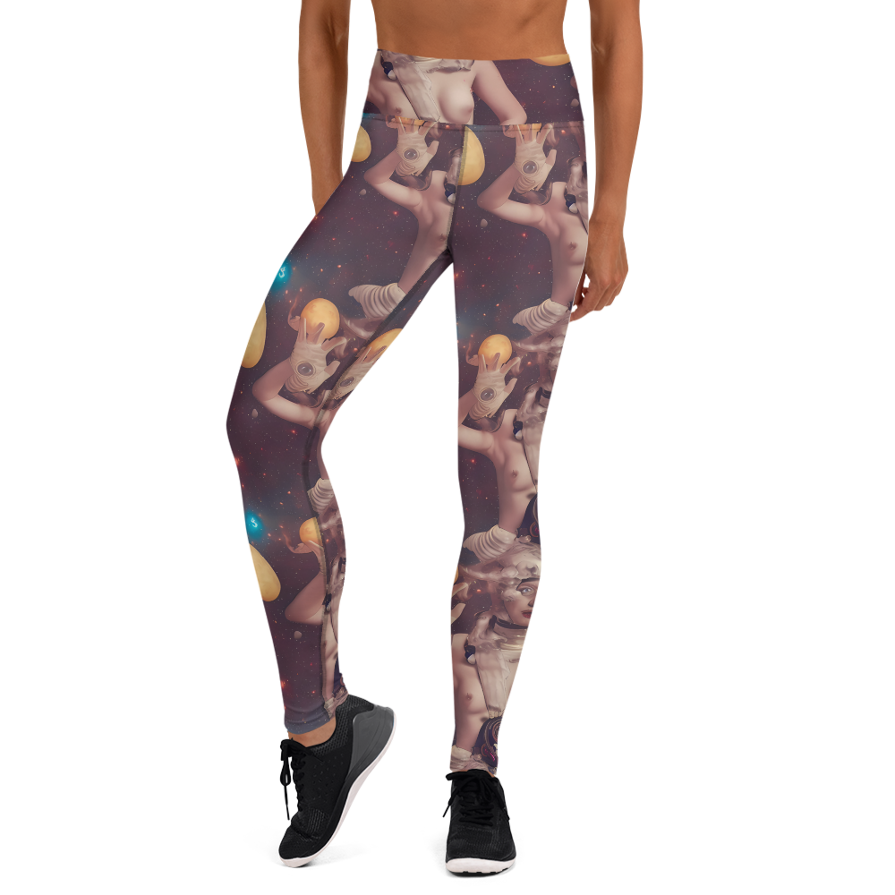 Yoga Leggings - Nebula Siren