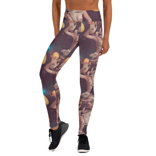 Yoga Leggings - Nebula Siren