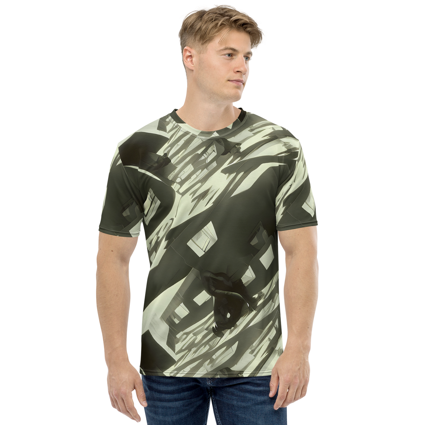 Men's Crew Neck T-Shirt - Shadow Stratum