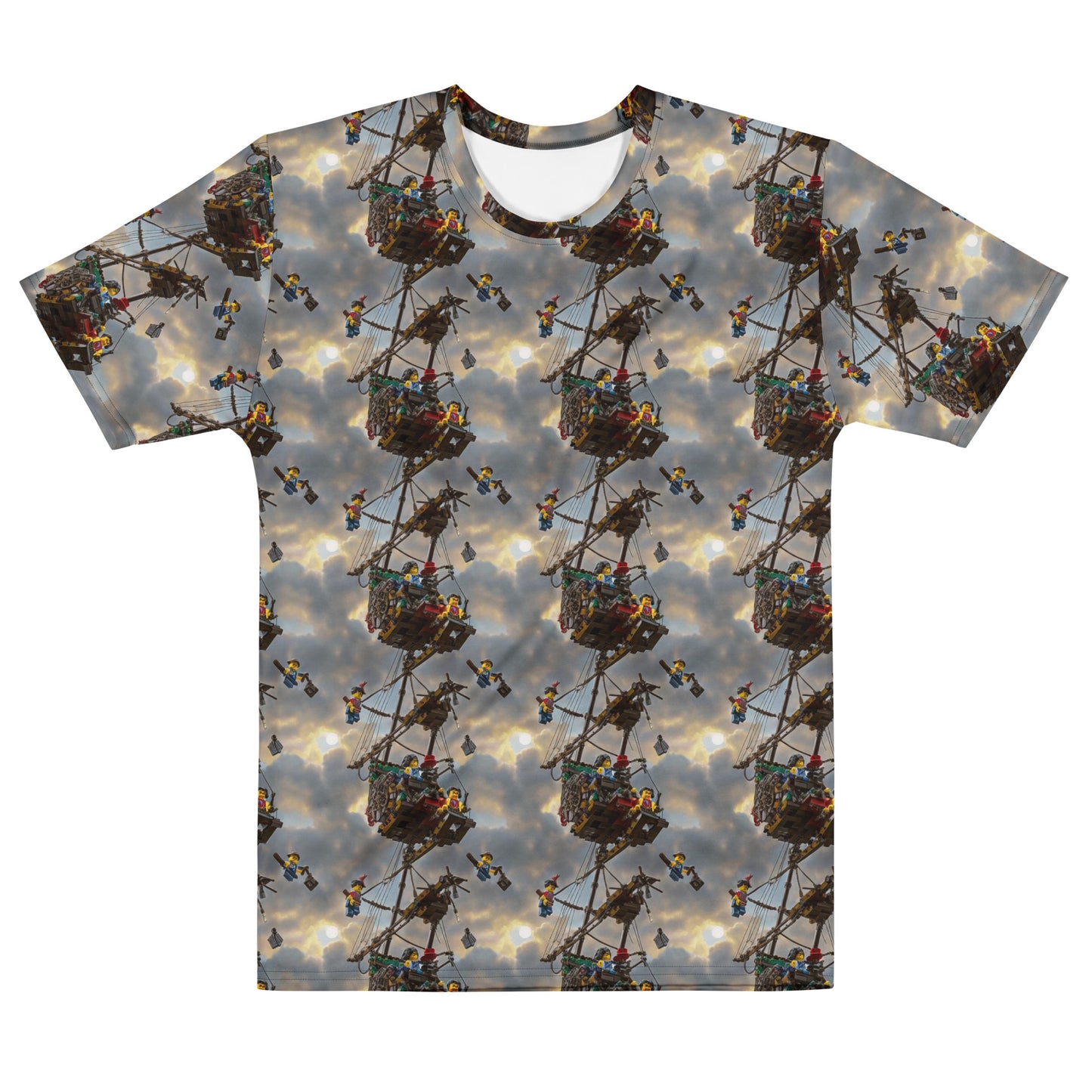 Men's Crew Neck T-Shirt - Skyward Adventure
