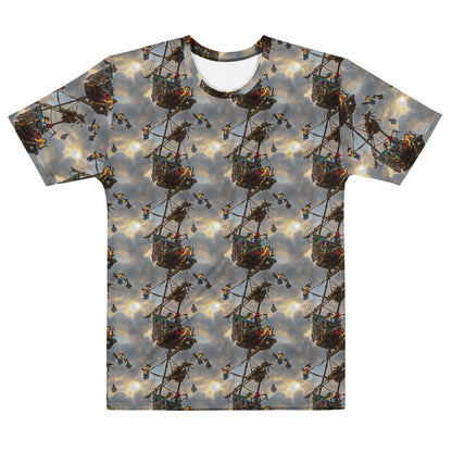 Men's Crew Neck T-Shirt - Skyward Adventure