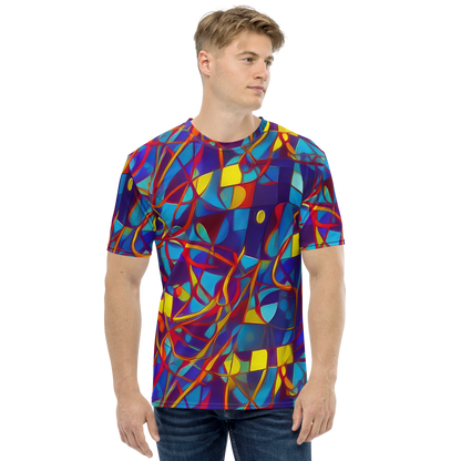 Men's Crew Neck T-Shirt - Flickering Dreams