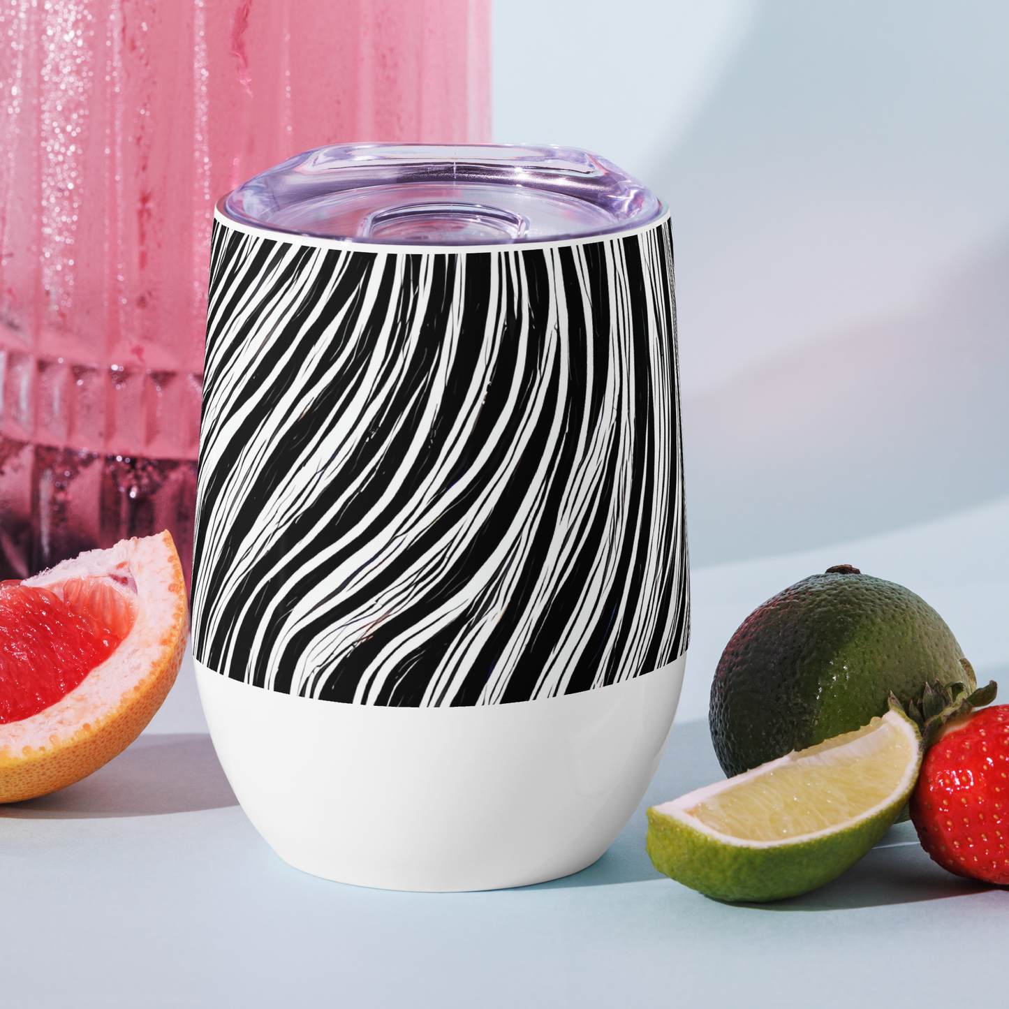 Wine Tumbler - Weston Waves