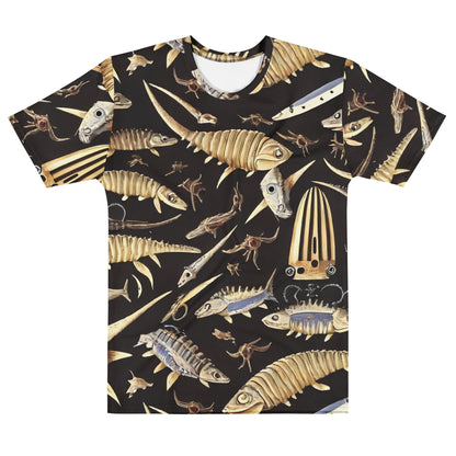 Men's Crew Neck T-Shirt - Fossil Fantasia