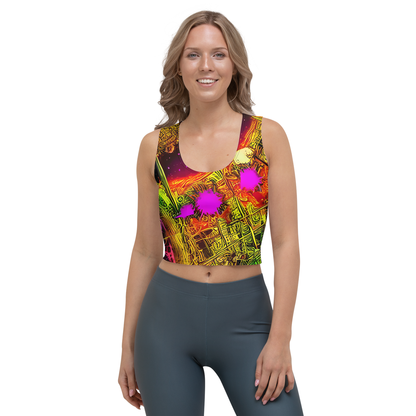 Crop Top - Neon Glyphworks