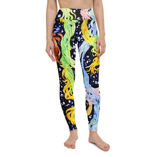 Yoga Leggings - Celestial Serenade