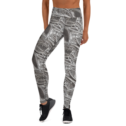 Yoga Leggings - Piranesi's Dream