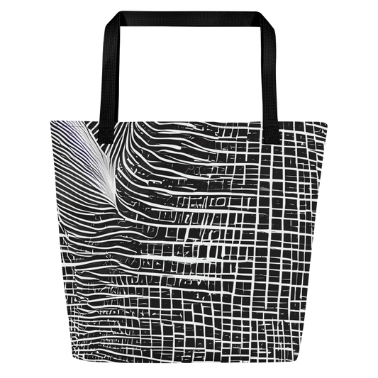 Large Tote Bag w/ Pocket - Urban Pulse