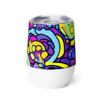 Wine Tumbler - Radiant Lagoon