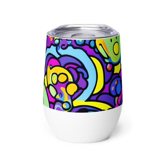 Wine Tumbler - Radiant Lagoon