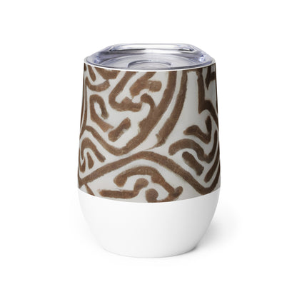 Wine Tumbler - Labyrinth Whisper