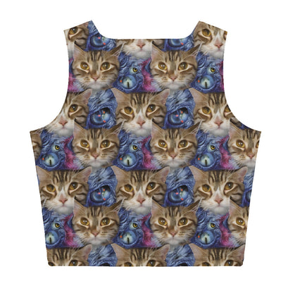 Crop Top - Feline Fantasy
