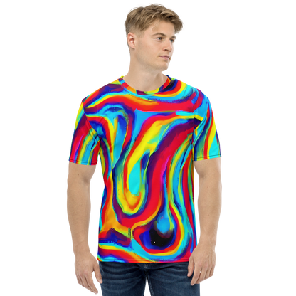 Men's Crew Neck T-Shirt - Stael Swirls