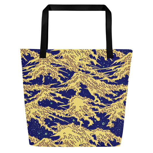 Large Tote Bag w/ Pocket - Celestial Ridge