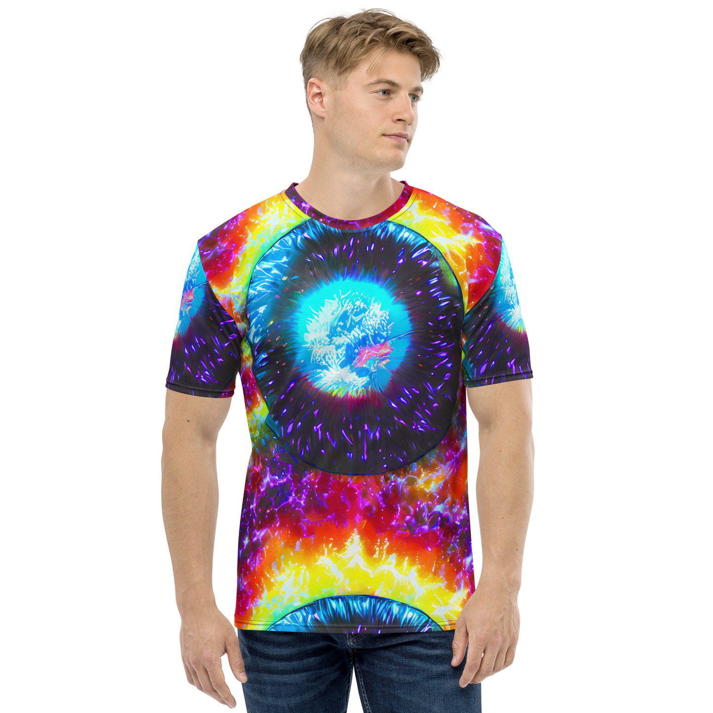 Men's Crew Neck T-Shirt - Vriesian Vortex