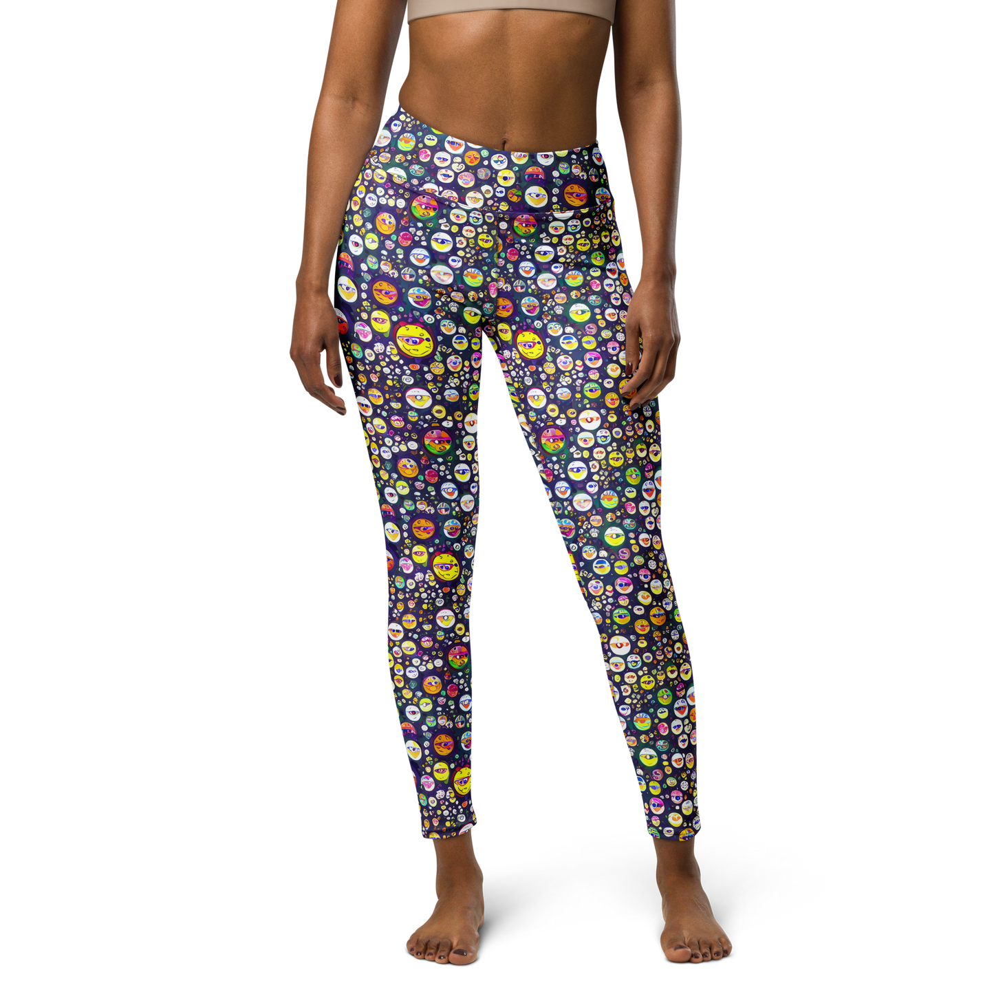 Yoga Leggings - Whimsical Eyescape