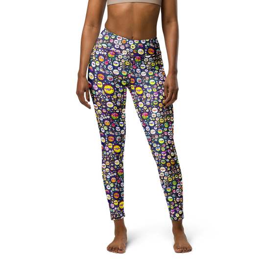 Yoga Leggings - Whimsical Eyescape