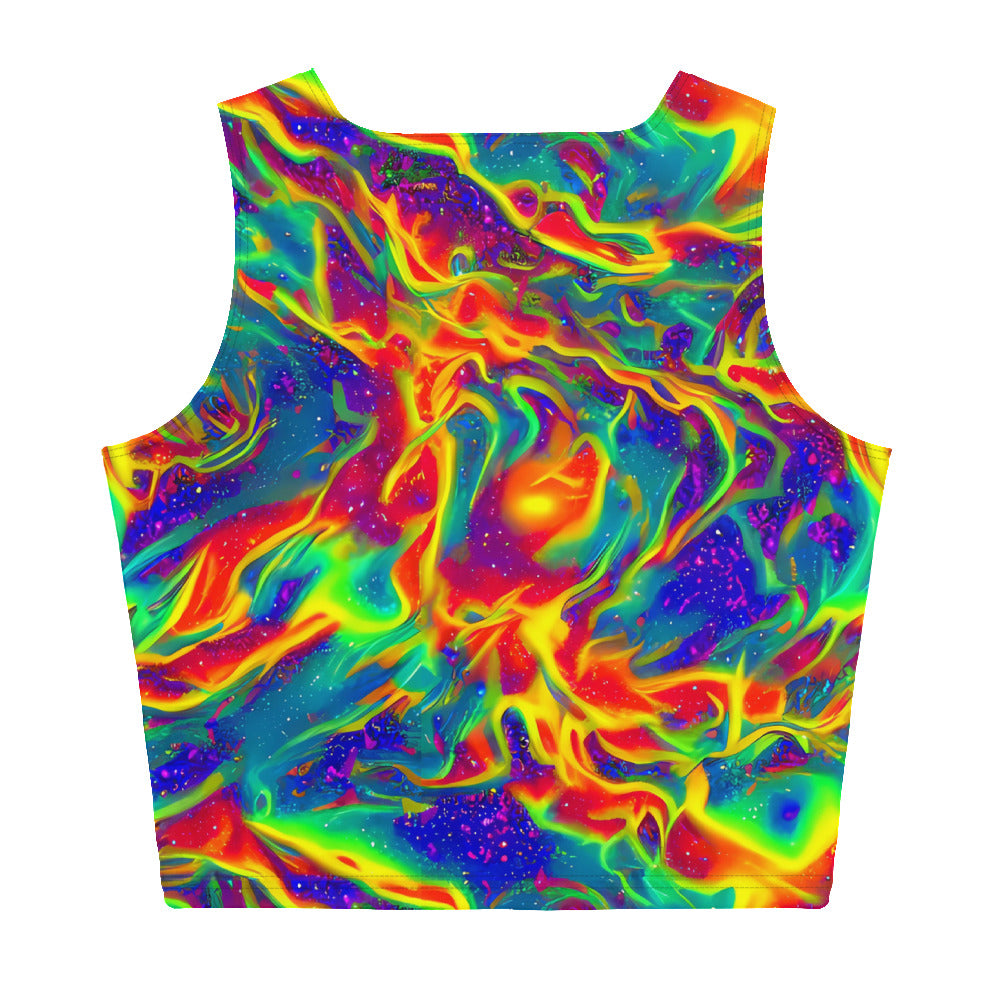 Crop Top - Nebula Symphony