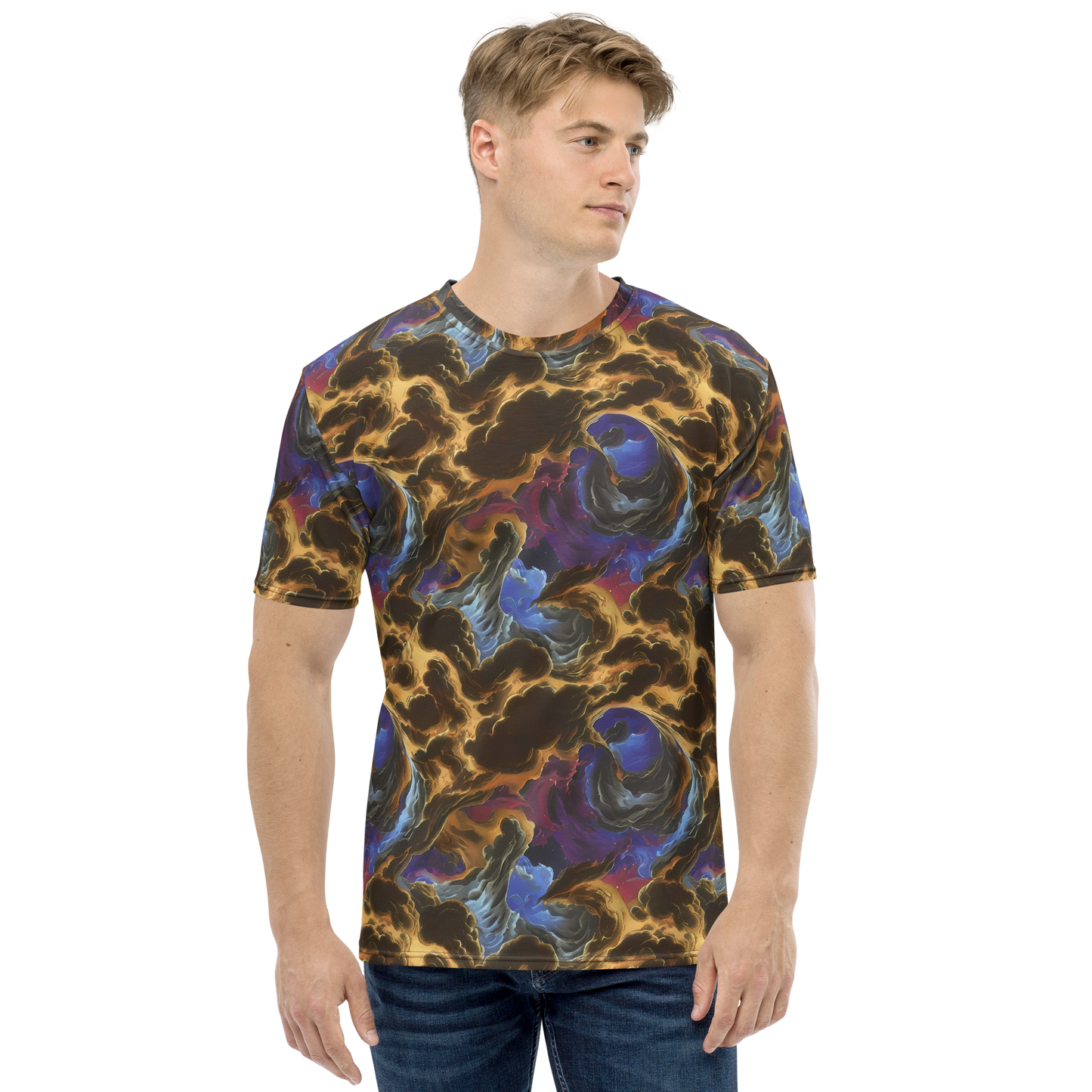 Men's Crew Neck T-Shirt - Vortex Virtue