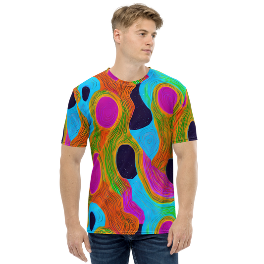 Men's Crew Neck T-Shirt - Galactic Harmony