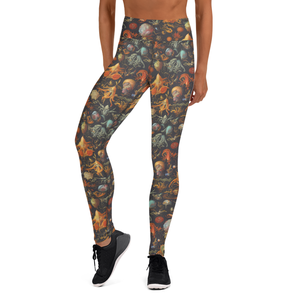 Yoga Leggings - Florescent Void