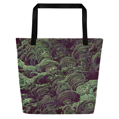 Large Tote Bag w/ Pocket - Knab Whorls