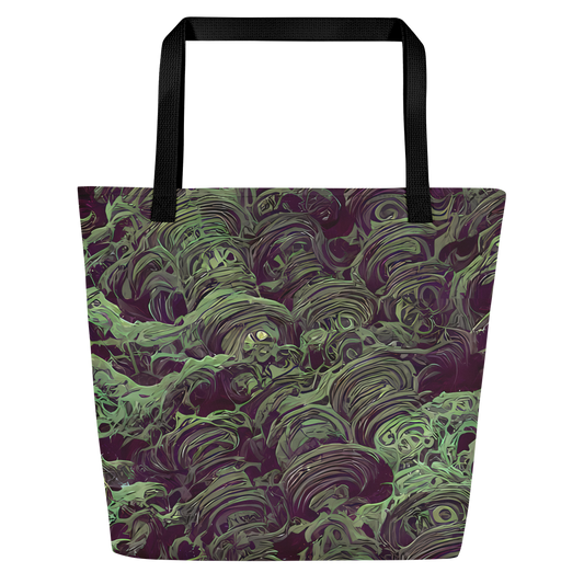 Large Tote Bag w/ Pocket - Knab Whorls