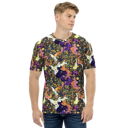 Men's Crew Neck T-Shirt - Ethereal Waltz