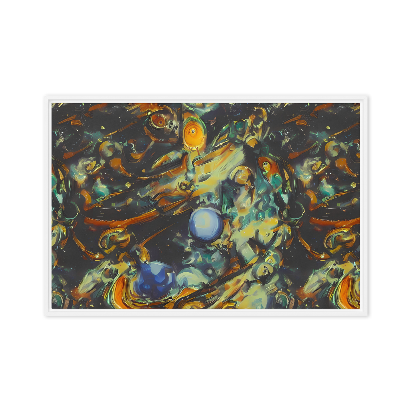 Framed Canvas - Menzel's Maelstrom