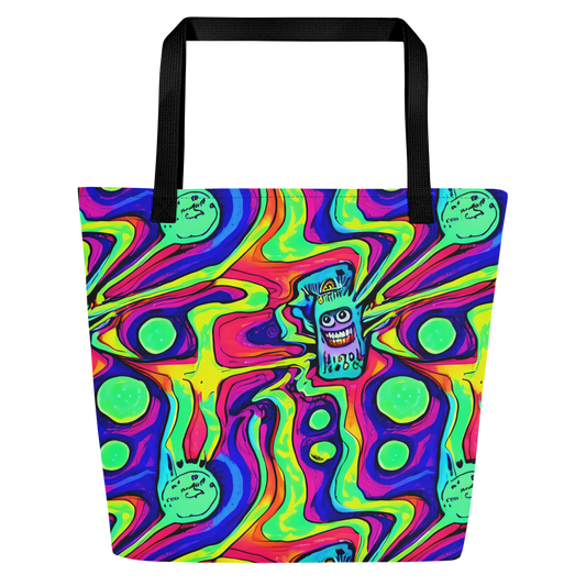 Large Tote Bag w/ Pocket - Frizzled Spirits