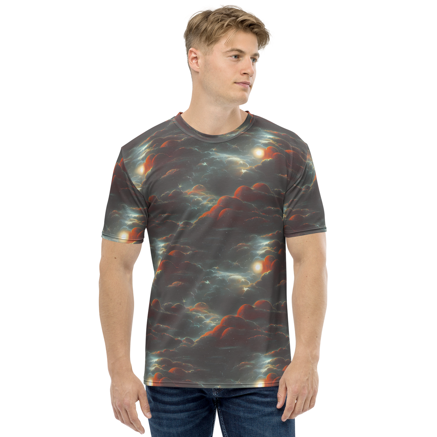 Men's Crew Neck T-Shirt - Stellar Highlands