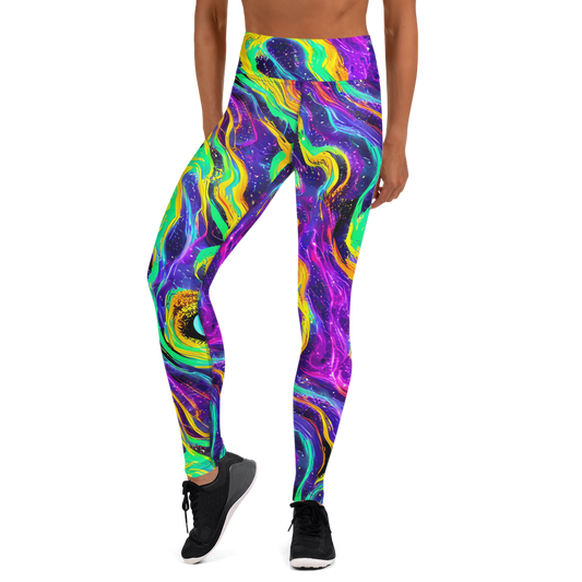 Yoga Leggings - Jackson Swirl