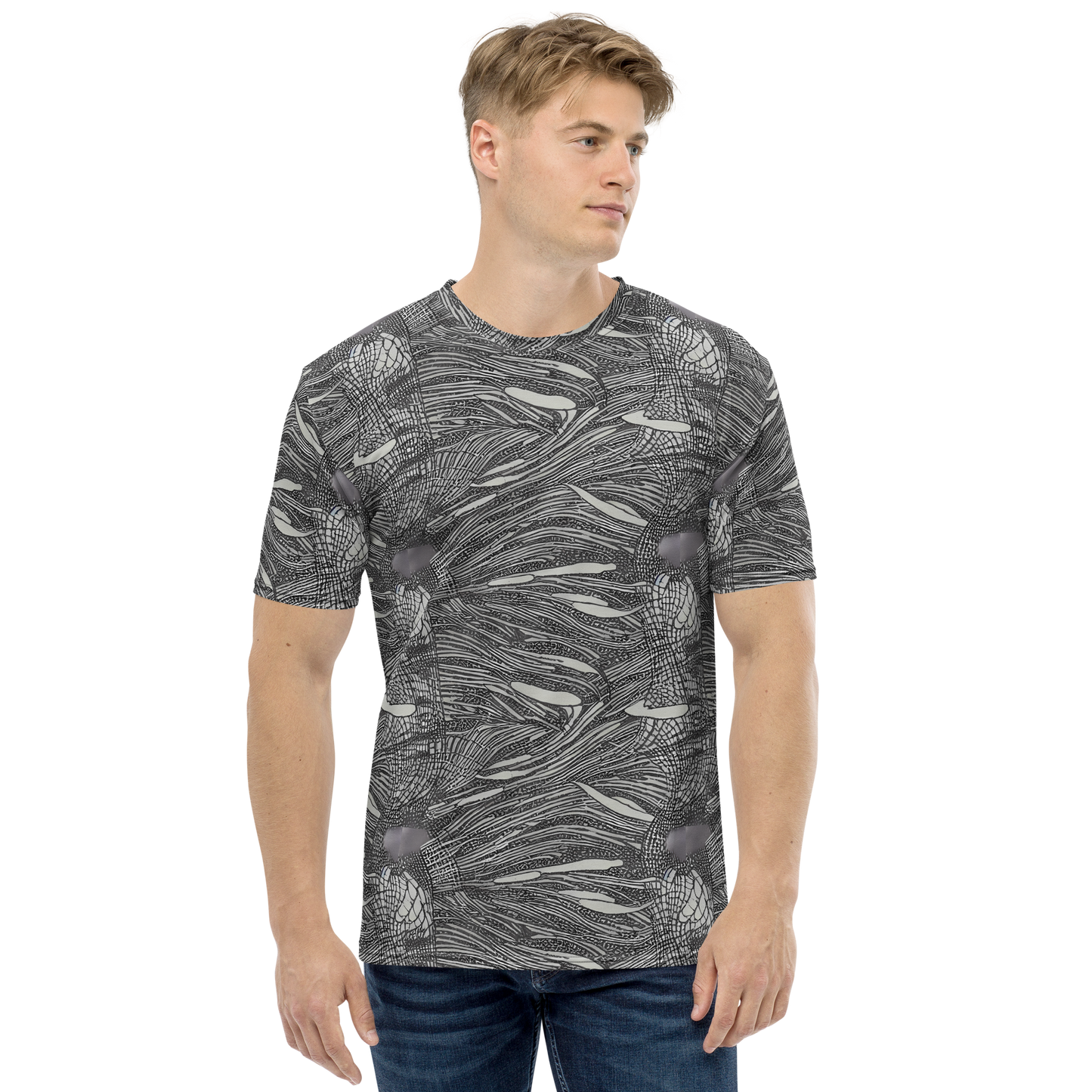 Men's Crew Neck T-Shirt - Sable Currents
