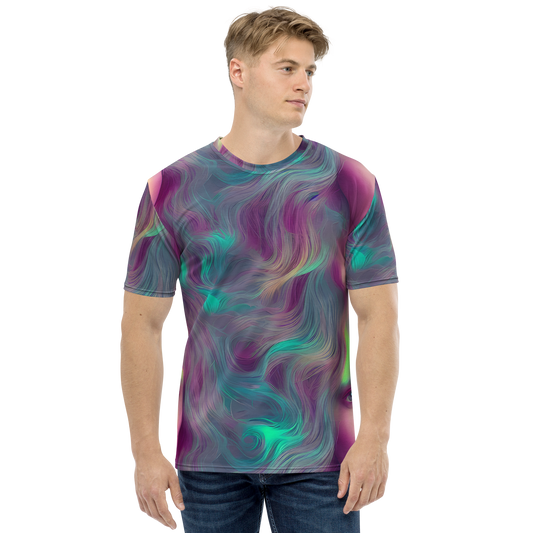 Men's Crew Neck T-Shirt - Surreal Tresses