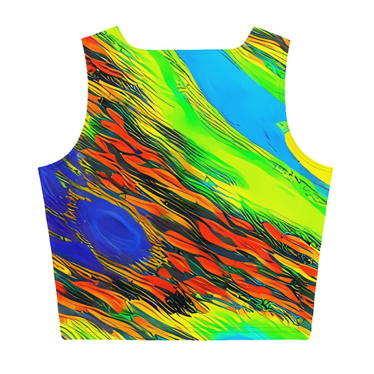 Crop Top - Hodgkin's Blaze