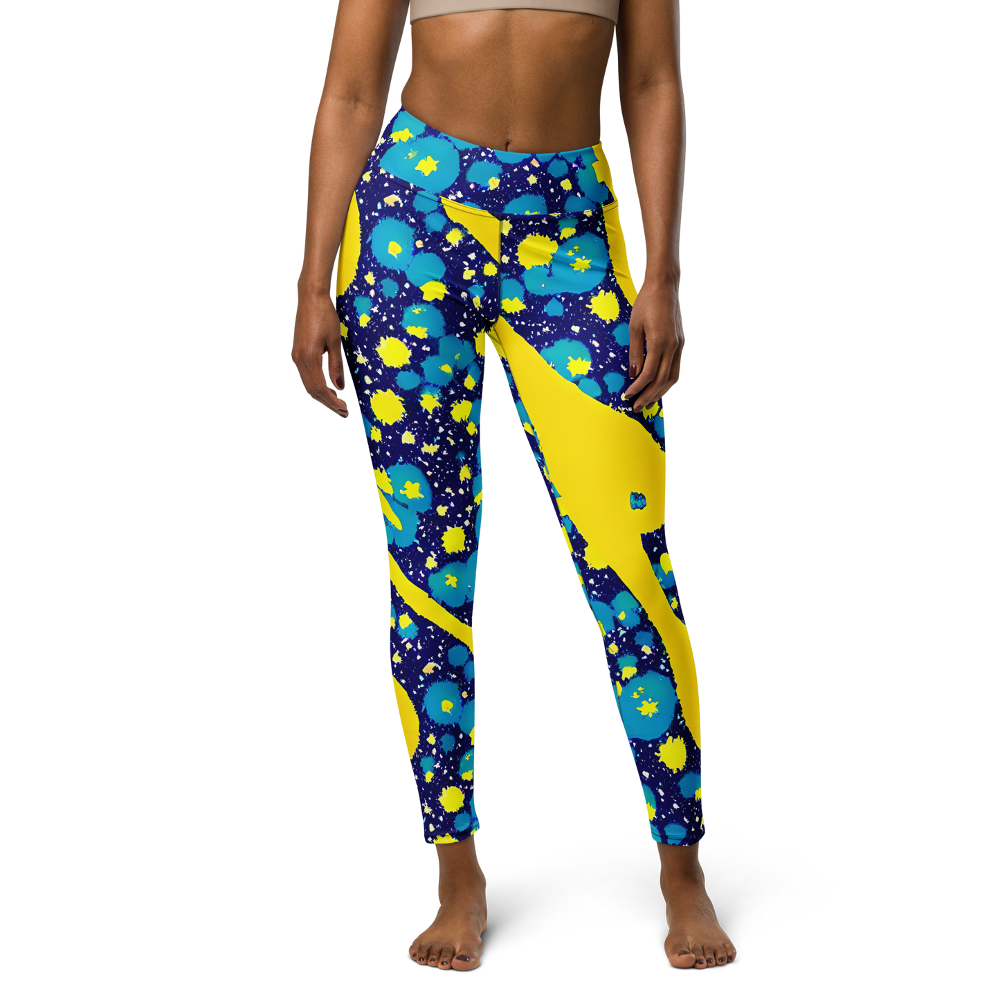 Yoga Leggings - Starburst Splash