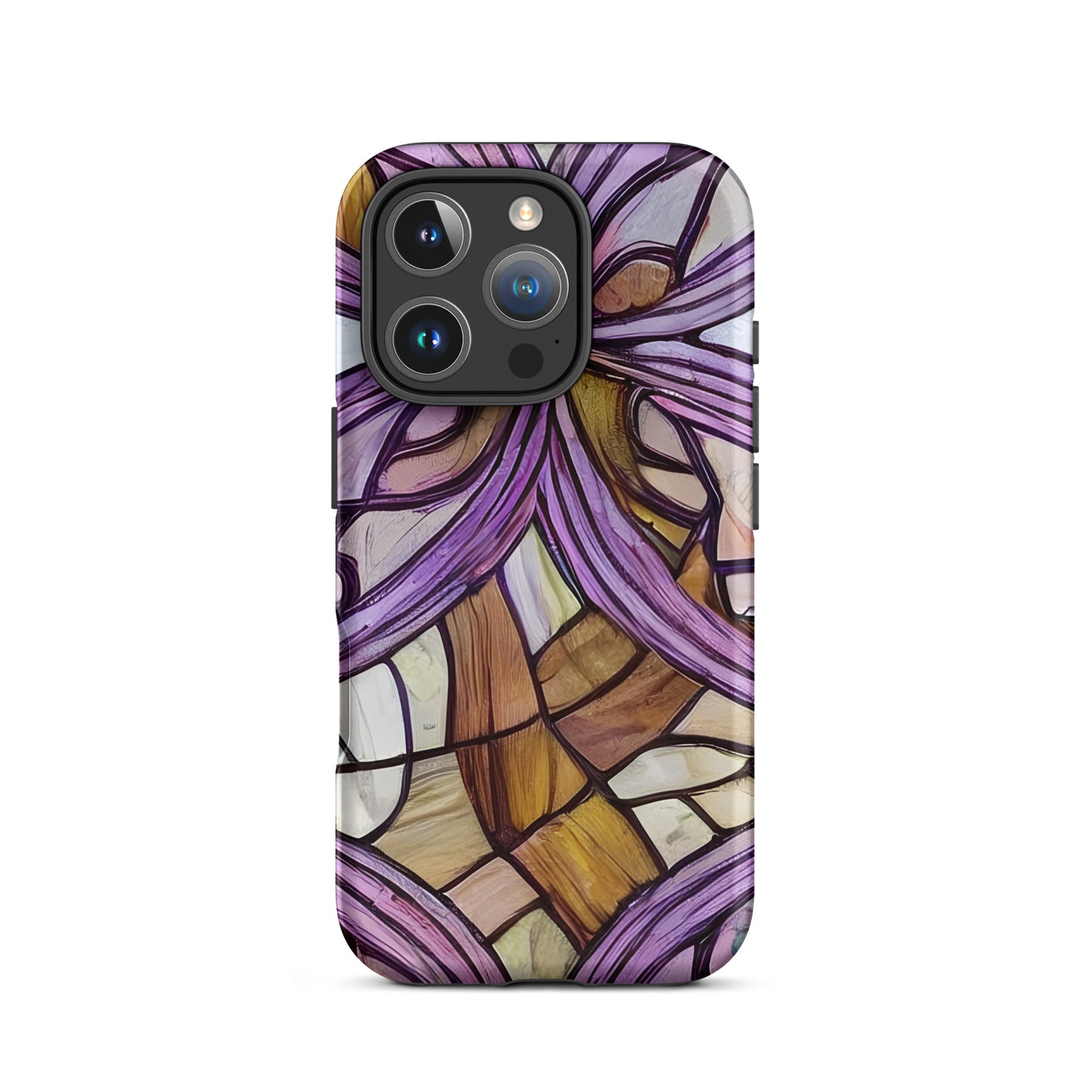 Tough Case for iPhone® - Stained Glass Whirl