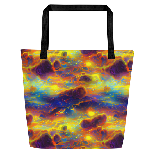 Large Tote Bag w/ Pocket - Averin's Nebula