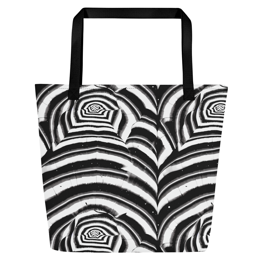 Large Tote Bag w/ Pocket - Dupain Swirl