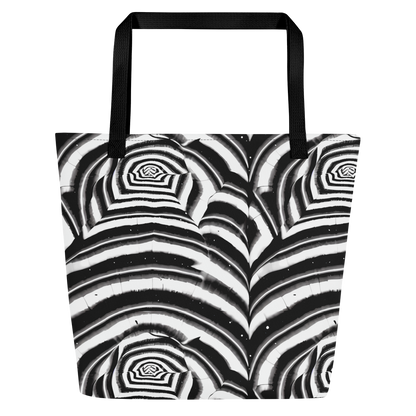 Large Tote Bag w/ Pocket - Dupain Swirl