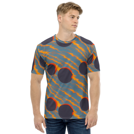 Men's Crew Neck T-Shirt - Flames of Gravity