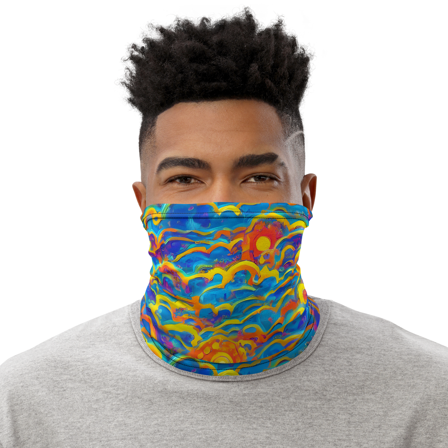 Neck Gaiter - Chroma Ripple