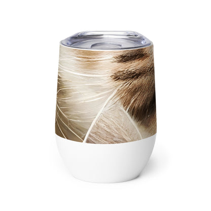 Wine Tumbler - Feline Reverie