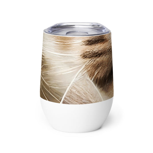 Wine Tumbler - Feline Reverie