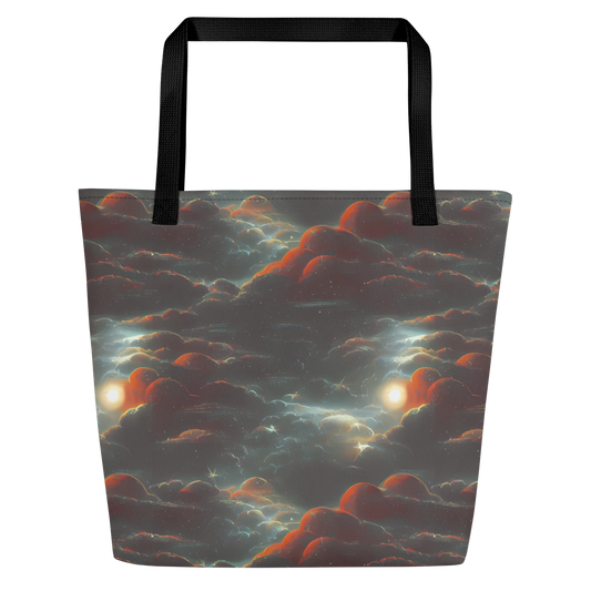 Large Tote Bag w/ Pocket - Stellar Highlands