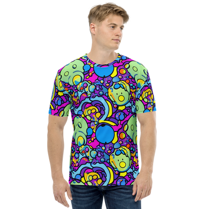 Men's Crew Neck T-Shirt - Enchanted Orbs