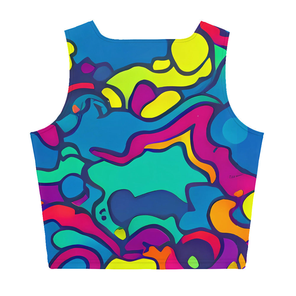 Crop Top - Colorful Chaos