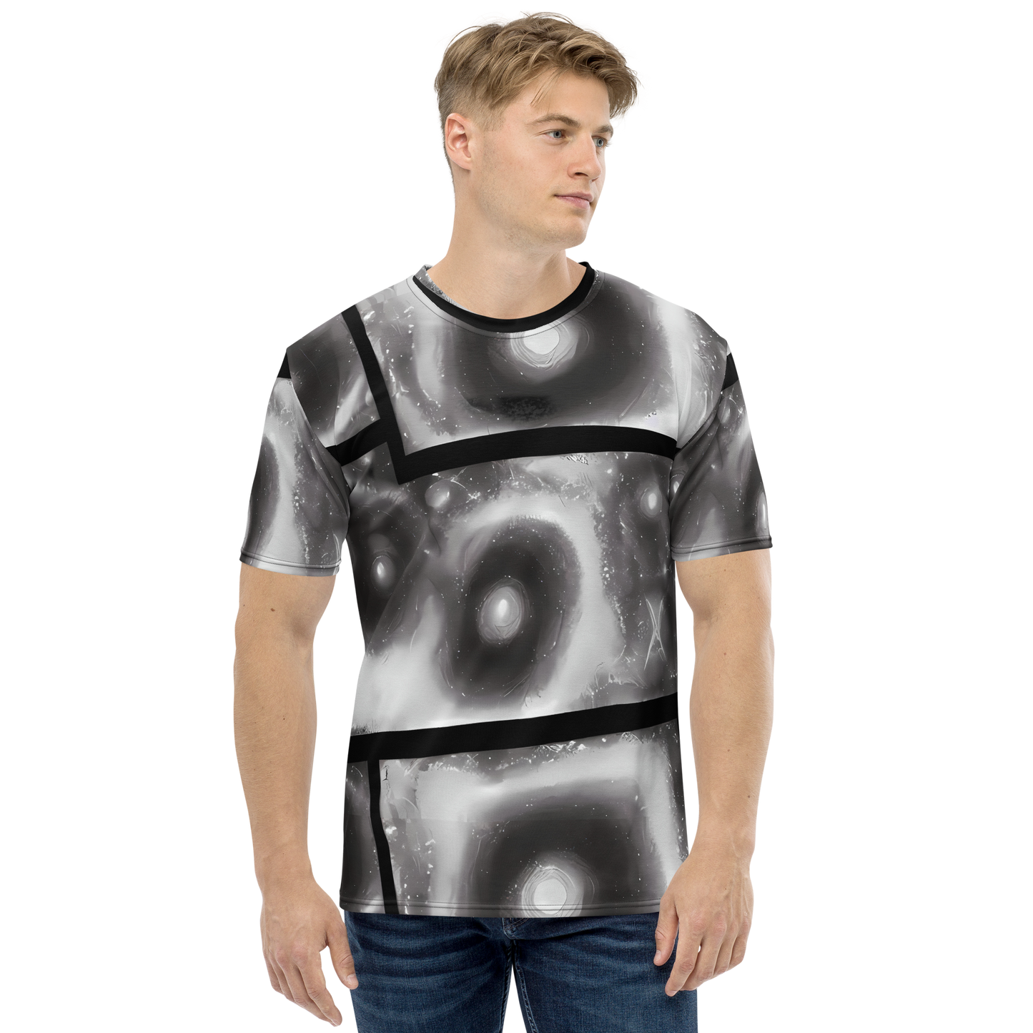 Men's Crew Neck T-Shirt - Arbus Whorls