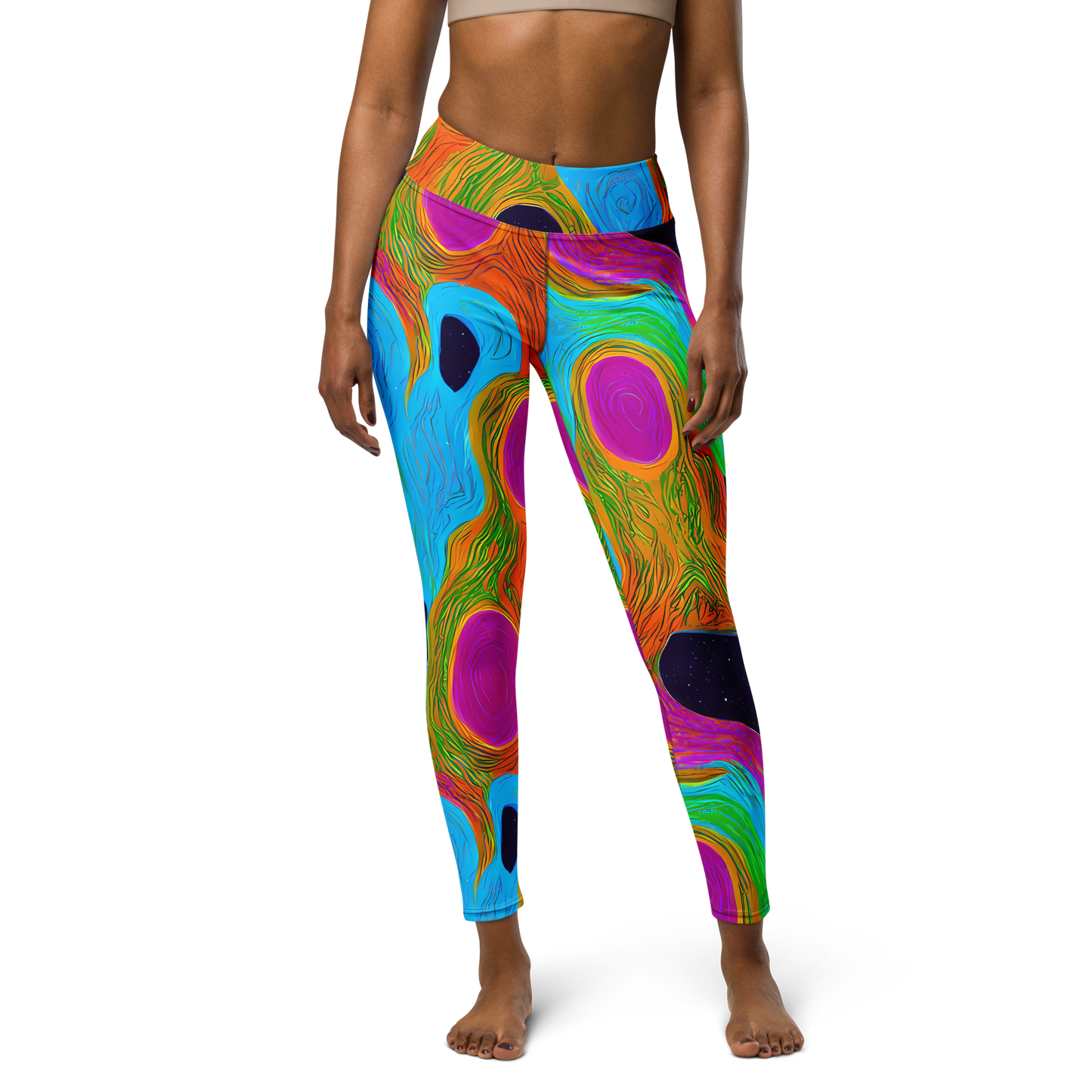 Yoga Leggings - Galactic Harmony